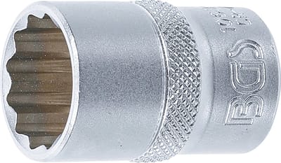 BGS Dopsleutel twaalfkant 1/2 19 mm