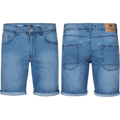 Petrol Industries Russel Denim Shorts – Medium Vintage – Maat XXXL – Korte Broek Heren