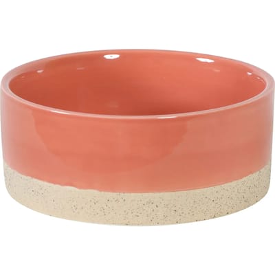 Keramieken Voerbak ZOLUX Olaria - Ronde Beige met Anti-Slipbodem - 750ml Vaatwasserbestendig