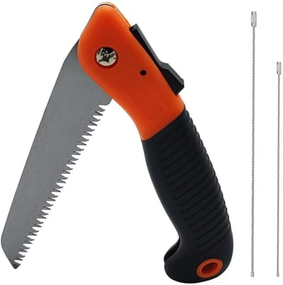 Dailygoods- Opvouwbare Handzaag - Antislip Handvat - Multifunctioneel - Snoeien van Bomen/Planten - Veilig Vergrendelingsmechanisme - Lichtgewicht 170g - Zaag