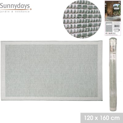 MINT EXTERIEUR/INTERIEUR IVOOR ZILVER SAGE TAPIJT 120X160CM