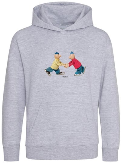 Hingly Hooded sweater Buurman & Buurman Grijs Schaatsen 116