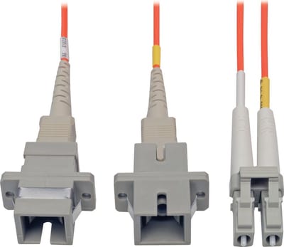 Tripp Lite N458-001-62 InfiniBand en Glasvezelkabel 0,3 m LC SC Oranje