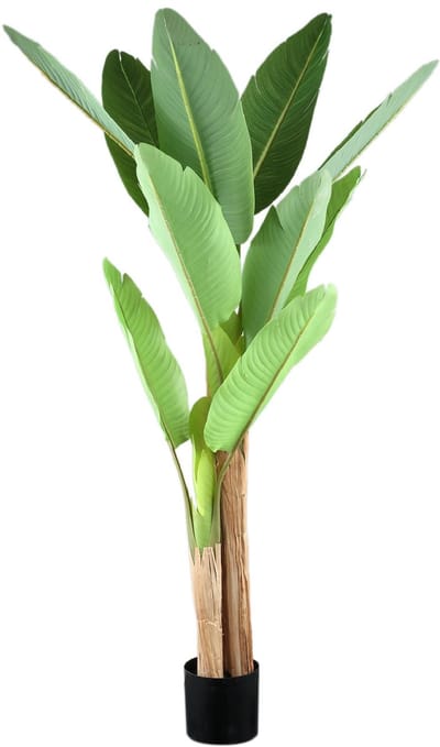 PTMD Kunstplant Bananen - 110x108x155 cm - Polyester - Groen