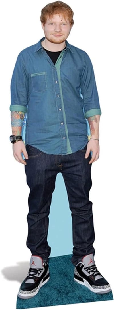 Kartonnen figuur - Muzikant decoratie - Feest versieren - Levensgroot formaat - 171 cm - Meerkleurig