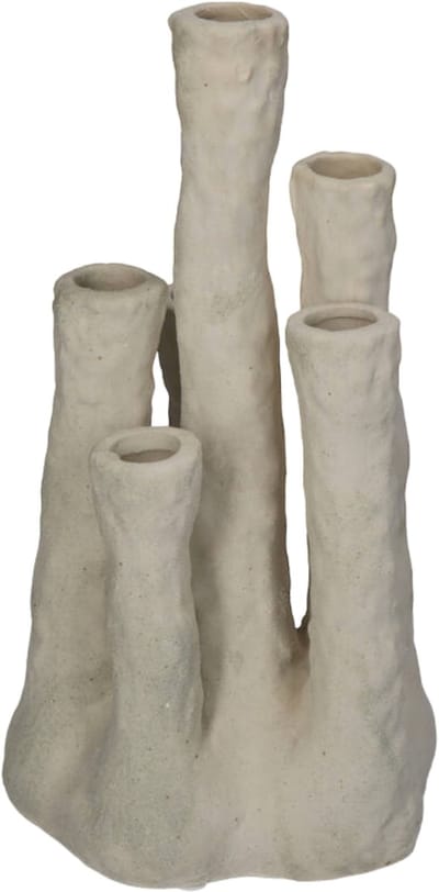 Bloemenhouder - Koraal - Ecru - Meertuitenvaas