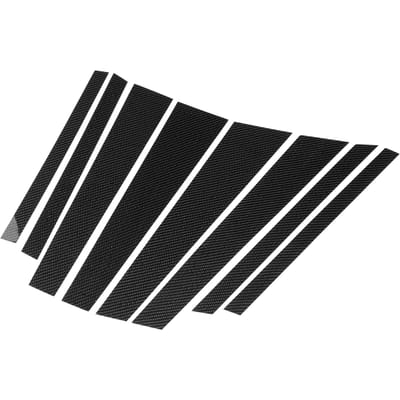 8 stuks Koolstofvezel Raam B-Stijl Siersticker Past voor X5 F15 20142018