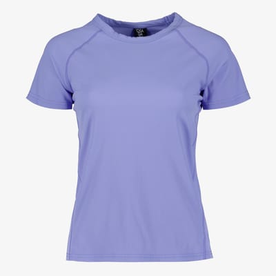 Osaga padelshirt dames blauw - Maat S