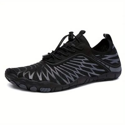 Bovista Barefoot Schoenen - Waterschoenen - Aquashoes - Afzwemschoenen - Zwemles - Dames & Heren - Fitness - Sportschoenen - Zwart - Maat 36.5