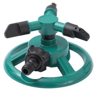 Verstelbare 360° ronde bodemsproeier voor tuinirrigatie - Eenvoudige en efficiënte waterverdeling