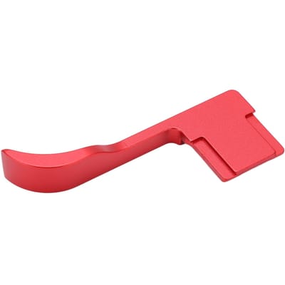Duimgreep van aluminiumlegering met cold shoe-bevestiging voor Sony A7C camera upgrade-accessoires rood