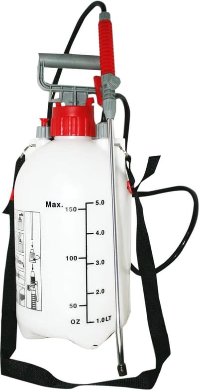 5 Liter Drukspuit - Ergonomische Gif- en Onkruidspuit voor Tuinaccessoires