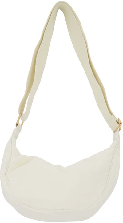 Zusss Nylon Fanny Pack 100% Polyamide Off White