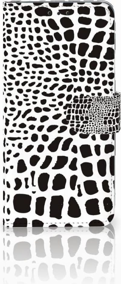 Samsung Galaxy S10 Plus Telefoonhoesje met Pasjes Slangenprint