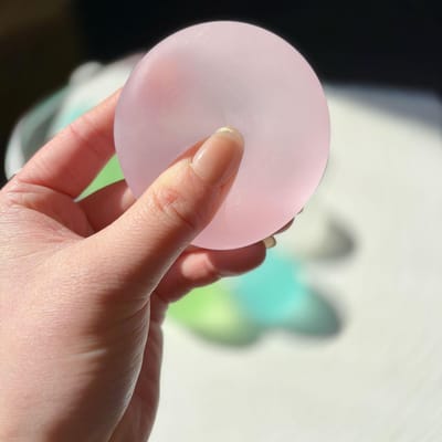 Blauw Squishy Maltose Knijpspeelgoed Transparante Mochi Sensorisch Fidget Speelgoed Kokosolie Bal Langzaam Terugverend Decompressie Speelgoed Kerstcadeau