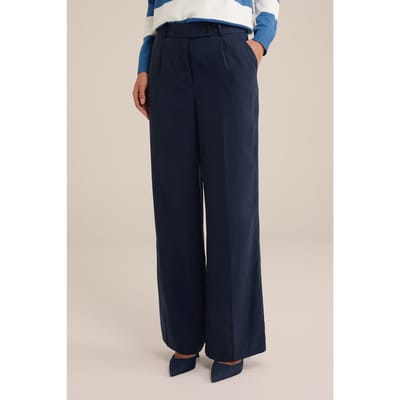 WE Fashion Trouser Dark Blue Taglia: 32 | Pantaloni da completo Outlet | Donna | Blu