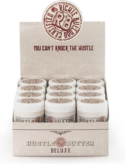 Hustle Butter Deluxe tattoocrème - TATTOO nazorgcreme - 24 x 30 ML | Vegan Tattoo Verzorging | Tatoeage Nazorg Zalf | Bescherming Nieuwe Tattoo | Balsem | Crème | Verzorgingsspray | Tatoeage Boter | Verdoving | Verdovend | PMU | Beauty |