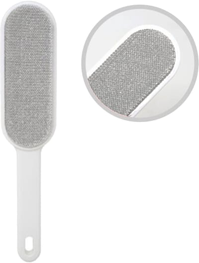 Benson Kledingborstel - 24 cm - zwart/rood - ontpluizer - pluizen verwijderen - kleding en meubels