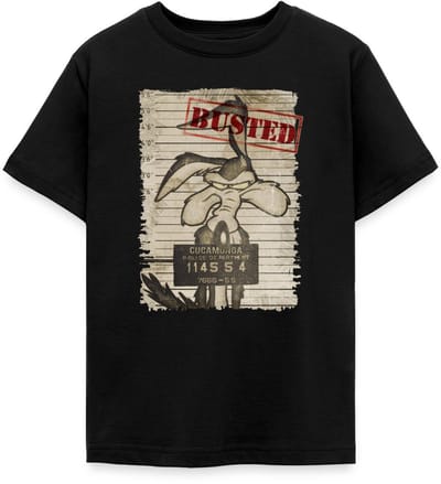 Looney Tunes Wile E. Coyote Busted T-Shirt Tiener