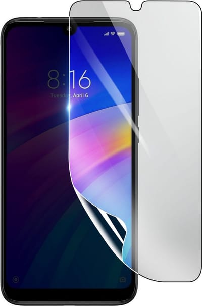 3mk, Geschikt voor Xiaomi Redmi 7, Schokbestendige Hydrogel Screenprotector, Transparant