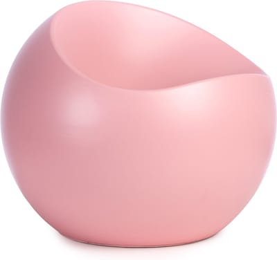 XLBoom Ball Chair Pink Matt - Design ronde stoel van gerecycled ABS - Verkrijgbaar in diverse kleuren - Speelse binnen- en buitenstoel door Finn Stone