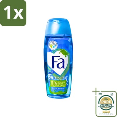 1 x Fa - Douchegel - Zeeliefde Fresh - Verfrissend & Verkwikkend - Verzorgend - 250 ml- Douchegel - Zeeliefde - Frisheid - Verfrissend - Verzorgend
