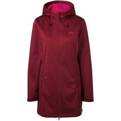 CRIVIT Dames softshell jas (Rood, XS (32/34))