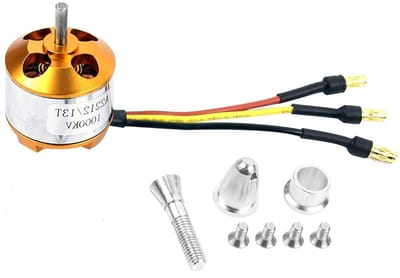 Complete Accessoires Kit voor 1000KV Outrunner Brushless Motor voor RC Gliders, Quadcopter en Helicopters