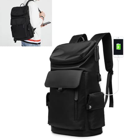 KZQ Schoudertas heren laptop casual rugzak 17 inch waterdicht reisrugzak antidiefstal grote werk computer bag schooltas daypack voor mannen en vrouwen