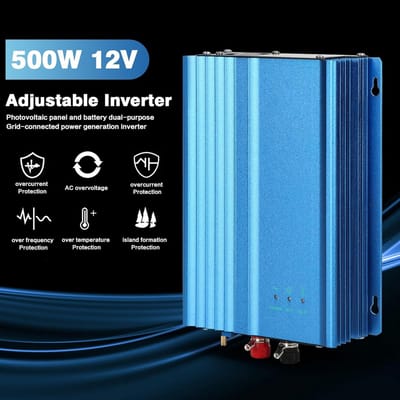 500 W MPPT AC Omvormer voor Zonne-energie Systeem 220 V 12 V