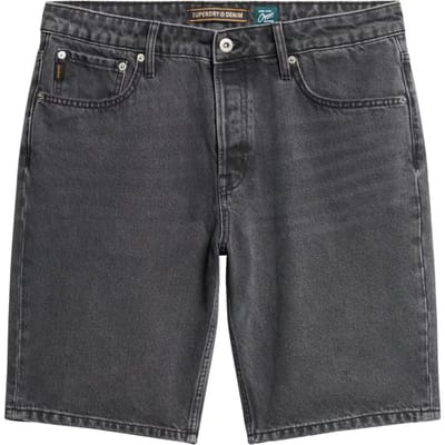 Superdry - Vintage short met rechte pijpen - Heren - Jeans shorts
