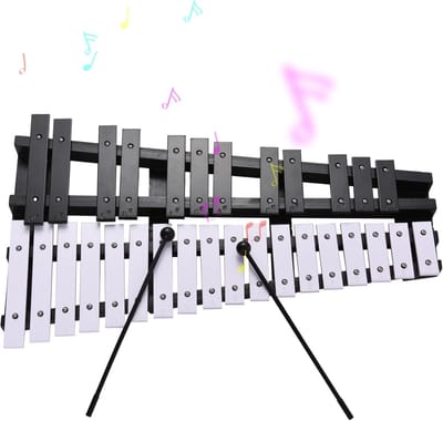30 Noten Xylofoon - Houten Percussie Instrument - Muziek Leren Spelen - Opvouwbaar Draagbaar Ontwerp