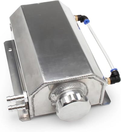 Olieopvangbak - Reservoir - Motor Koelen - Universele Pasvorm - 2L - Zilver