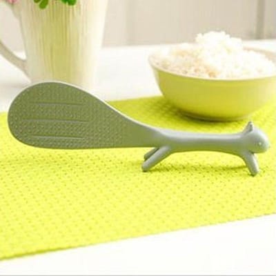 Cartoon Eekhoorn Lepel Non Stick Rijst Paddle Pollepel Mooie Maaltijd Lepel Koken Gereedschap Keuken Accessori