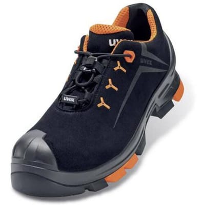 uvex 2 6508244 Veiligheidsschoenen ESD S3 Schoenmaat (EU): 44 Zwart, Oranje 1 paar