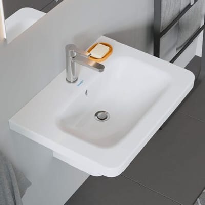 Duravit DuraStyle furniture washbasin 65 cm, 1 tap hole