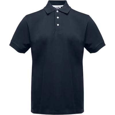 Polo met contrasterende knopen Pen Duick