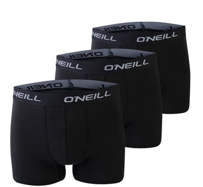 Heren boxershorts | Uni | Merk: O’Neill | Kleur: Zwart | Maat: S t/m XXL | 9 Pack