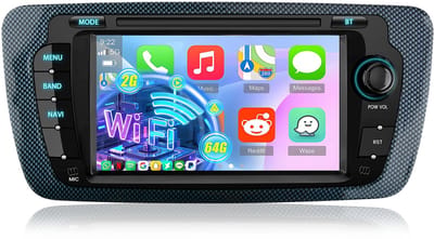 Hexinex Autoradio - Geschikt voor Seat Ibiza 2009-2013 - 2+64GB Carplay FM RDS USB