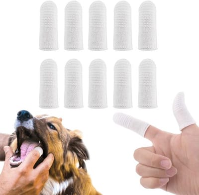 Store_8 - Hond Tandenborstel - Vingerbedje - Eenvoudige gebruik
