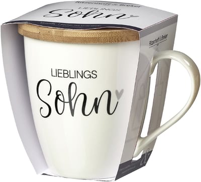 Koffiebeker Lievelingszoon, 560 ml