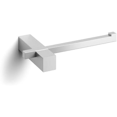 Zack Carvo toiletrolhouder 16,5x2,6x10cm Mat Gesatineerd RVS