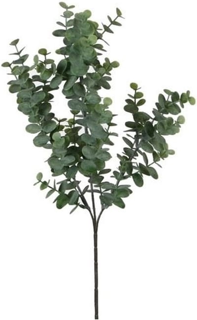 Mica Decorations Kunstbloem - Eucalyptus kunsttak - grijs/groen - 65 cm - decoratie
