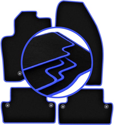 CARLUX-BLUE automatten voor: Volvo S60 I liftback (2000-2009)
