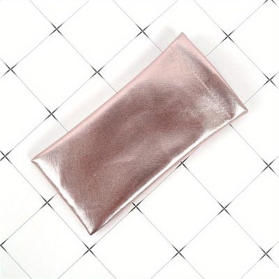Étui Sacoche Lunettes de Lecture Souple Imperméable Solide Pochette Lunettes de Soleil Simples Sacs de Rangement Lunettes Accessoires Lunettes rose