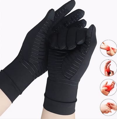 Thermische Winterhandschoenen Maat L met Touchscreen & Magnetische Therapie - Winddichte Warme Handschoenen voor Artritis, Reuma, Koude Handen en Pijnverlichting - Geschikt voor Mannen en Vrouwen