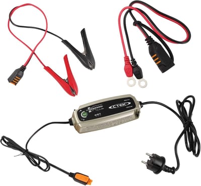 Acculader - Druppellader Batterij - Voertuig Onderhoud - 8 Staps Laadproces - Tot 160 Ah - Zwart