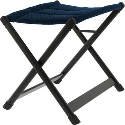 Travellife Monaco Comfort Voetenbank - Blauw / Donkergrijs