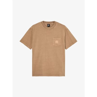 Quiksilver Guana T-shirt Met Korte Mouwen Bruin L Man