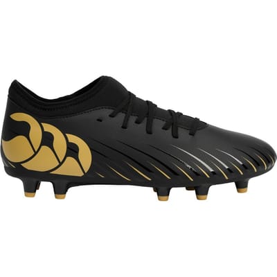 Canterbury Unisex Adult Speed Falcon Team Stevige Grond Rugbyschoenen (Zwart)
